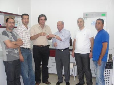 Dr. Eran Ben-Arieh, president of the Israel Society for complementary Medicine, collaborates with QRC