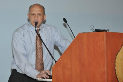 Prof. Bashar Saad, in a lecture at the “Transcending From the Roots” conference